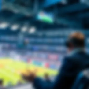 Advanced technology enhancing live sports experience.