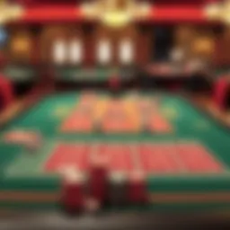 Detailed illustration of baccarat payout structures