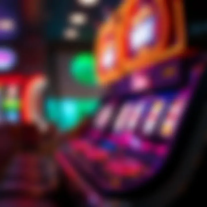 A comparison chart showing benefits of online vs. physical slot gaming