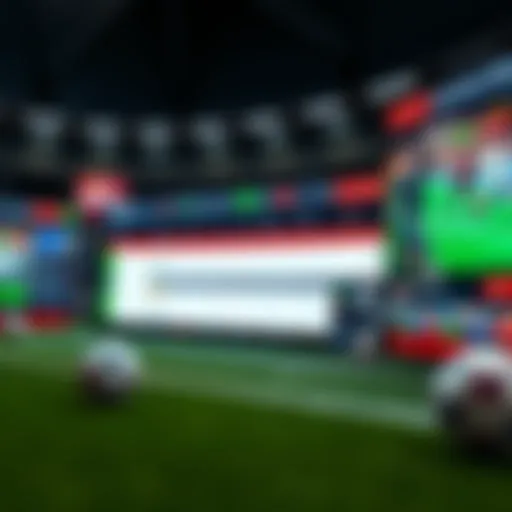 Overview of top betting apps interface