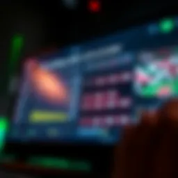 A digital interface showcasing a betting odds calculator