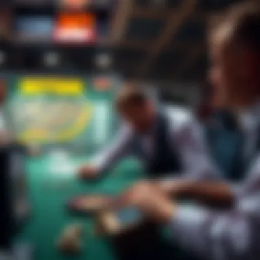 Graphic representation of betting strategies