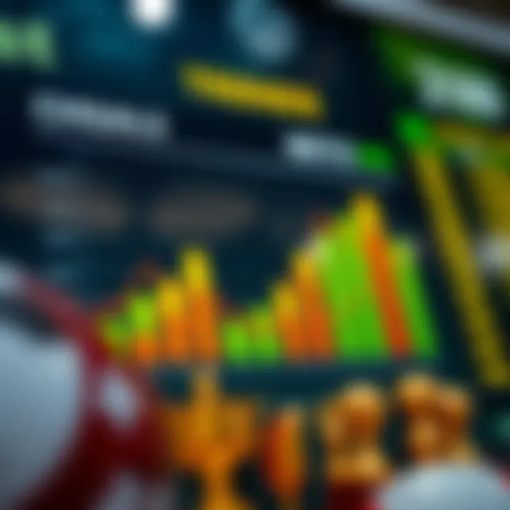 Chart depicting the latest betting trends