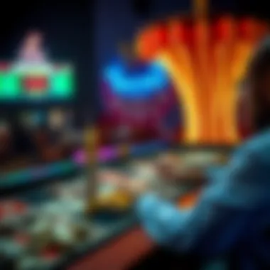 Exploring Various Types of Betting Diverse betting types illustrated in a creative way