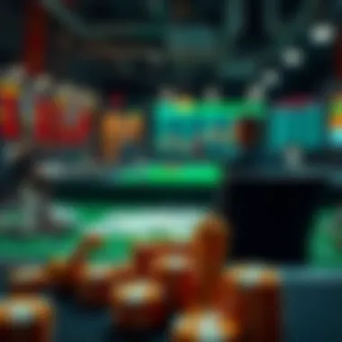 A visual representation of betting strategies and analytics