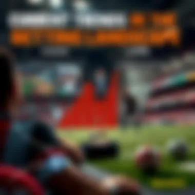 An infographic showcasing the latest trends in online betting