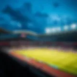 Chiang Rai United stadium during a match