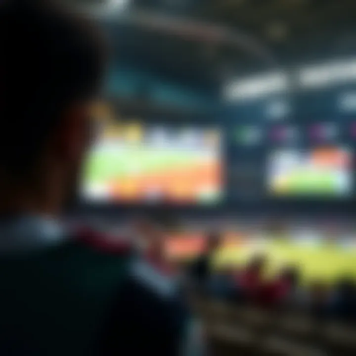 Diverse platforms displaying sports events.