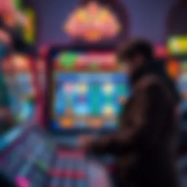 An engaging user interface highlighting user experience in gaming