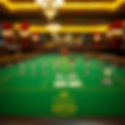 Illustration of the evolution of baccarat over the years