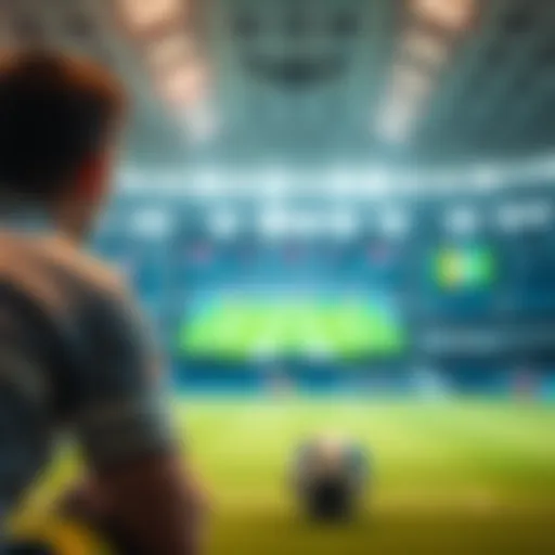 Experience Live Soccer Matches Live soccer match broadcast on TV