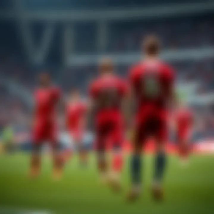 Tactical formation of Hapoel Tel Aviv FC