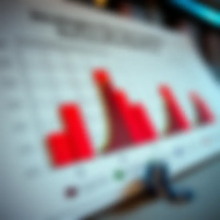 A strategic betting chart highlighting successful betting patterns and strategies.