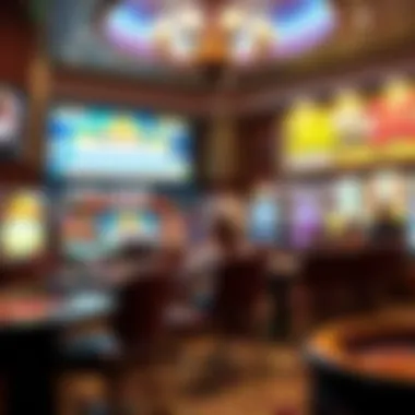 Comparison of Offline and Online Casinos A comparison graphic illustrating differences between offline and online casinos.