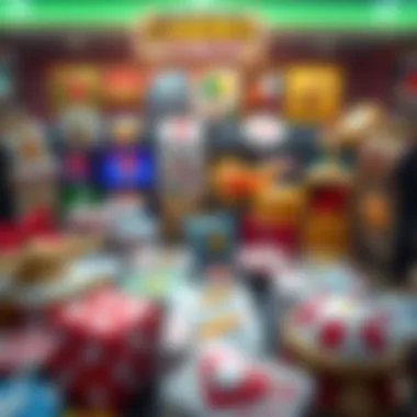 Variety of Casino Game Options Diverse range of mobile casino game icons