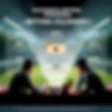 Strategic infographic illustrating successful betting strategies