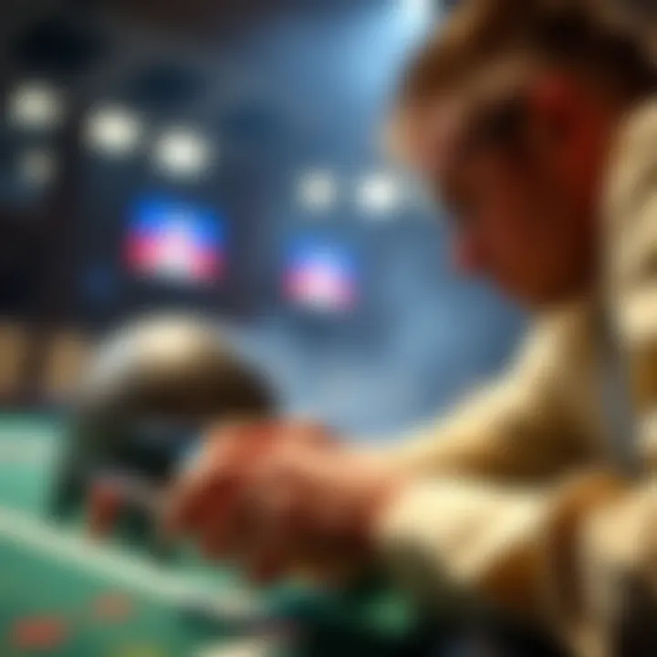 An abstract representation of strategies and tactics in online betting.