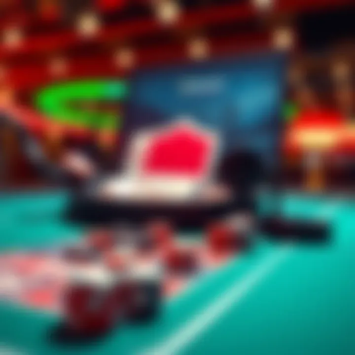 A conceptual visualization of secure online transactions in gaming.