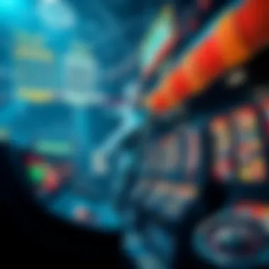 Diving into Popular Online Casino Games An intricate design of popular online casino games