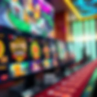 Exploring the Virtual Casino Experience A vibrant virtual casino interface showcasing various games