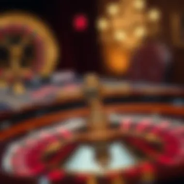 A strategic diagram outlining betting options in roulette