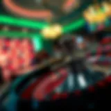 A captivating online roulette wheel spinning