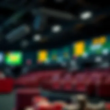 Visual representation of betting market trends