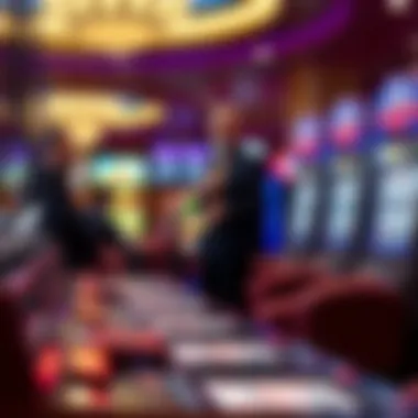 A captivating scene of a video poker game in progress, highlighting the excitement and strategy involved.