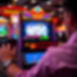 A captivating online video poker interface showcasing vibrant graphics and interactive features.