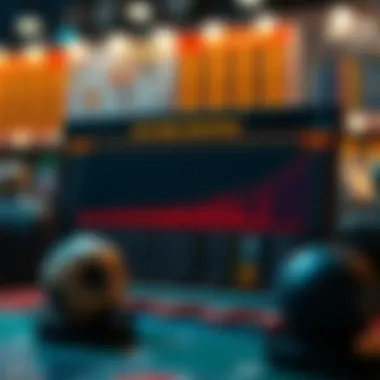 A strategic analysis chart showcasing betting patterns and trends