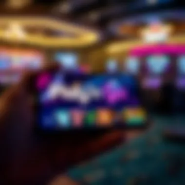 Play'n Go Mobile User Interface User interface of Play'n Go casino on mobile device