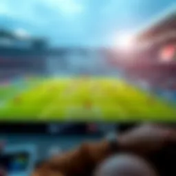 A strategic football formation diagram