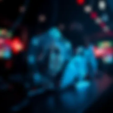 A secure gaming environment symbolized by locks and shields.