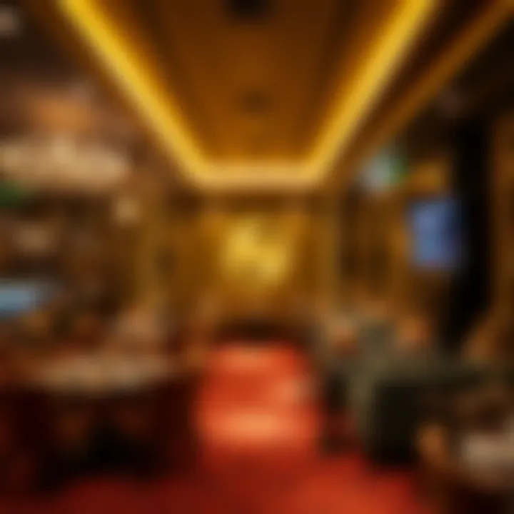 VIP lounge offering exclusive services at Seven Luck Casino Seoul