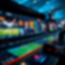 Dynamic betting interface showcasing various sports options