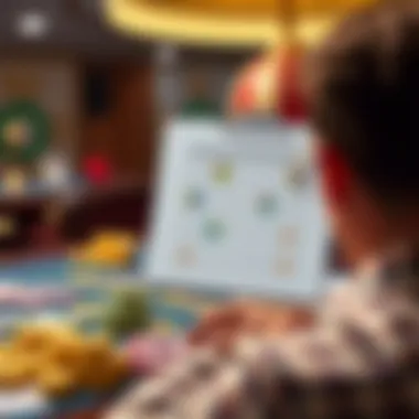 Effective Slingo Betting Strategies A strategic overview of effective Slingo betting strategies depicted through charts and diagrams.