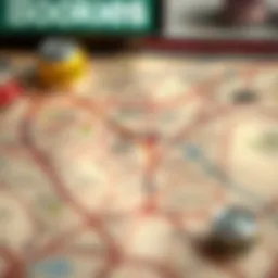A detailed map highlighting various bookies in the vicinity