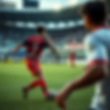A Glimpse into Tenerife's Football Heritage Historic football match in Tenerife showcasing traditional gameplay