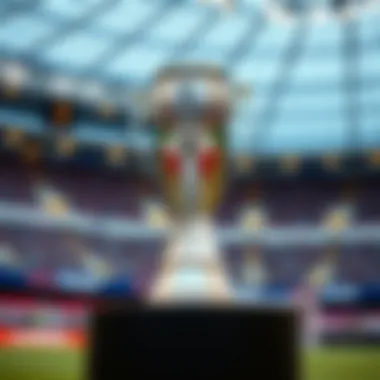 UEFA Nations League Trophy Display Trophy of UEFA Nations League