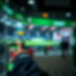 User engaging with Unibet mobile platform interface